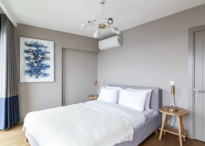 アパート Flat With Panoramic Bosphorus View In Cihangir *