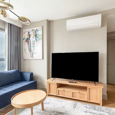 アパート Flat With Panoramic Bosphorus View In Cihangir イスタンブール